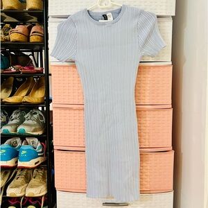 H&M dress. Size XS. Color Blue.